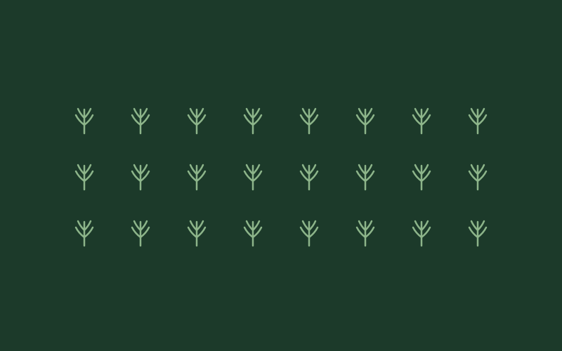 Animated grid of population markers gradually disappearing over time
